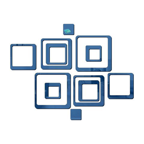 3D Acrylic Mirror Wall Sticker Decoration