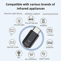 Mini Smartphone IR Remote Controller Adapter Type C 5th Gen
