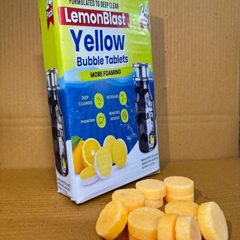 LemonBlast Yellow Bubble Tablets (24pc)